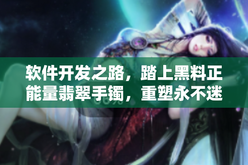 软件开发之路，踏上黑料正能量翡翠手镯，重塑永不迷失的探索征程