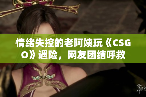 情绪失控的老阿姨玩《CSGO》遇险，网友团结呼救