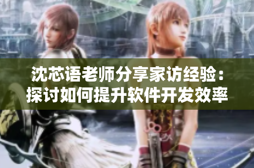 沈芯语老师分享家访经验：探讨如何提升软件开发效率