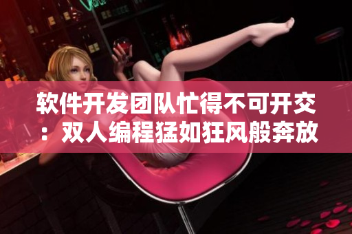 软件开发团队忙得不可开交：双人编程猛如狂风般奔放
