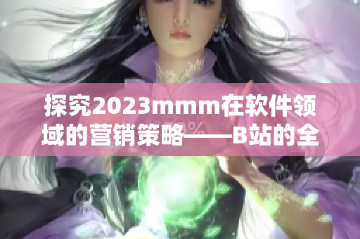 探究2023mmm在软件领域的营销策略——B站的全面推广