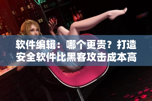 软件编辑：哪个更贵？打造安全软件比黑客攻击成本高多少？