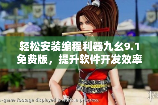 轻松安装编程利器九幺9.1免费版，提升软件开发效率
