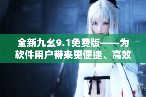 全新九幺9.1免费版——为软件用户带来更便捷、高效的安装体验！