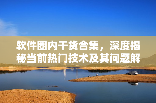 软件圈内干货合集，深度揭秘当前热门技术及其问题解决方案