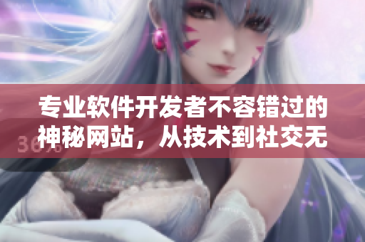 专业软件开发者不容错过的神秘网站，从技术到社交无所不能！