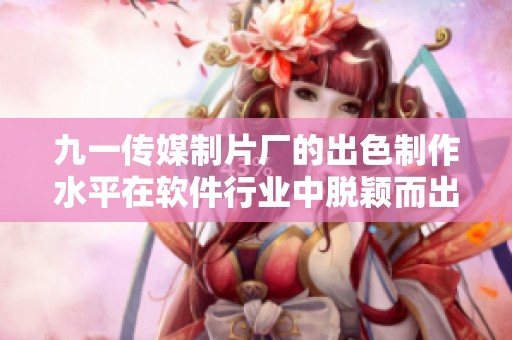 九一传媒制片厂的出色制作水平在软件行业中脱颖而出！