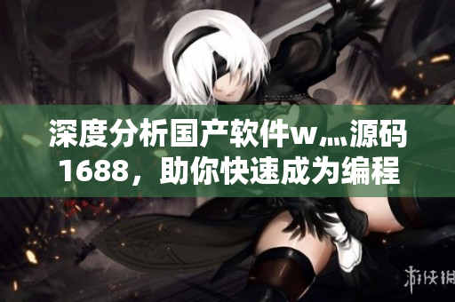 深度分析国产软件w灬源码1688，助你快速成为编程高手！
