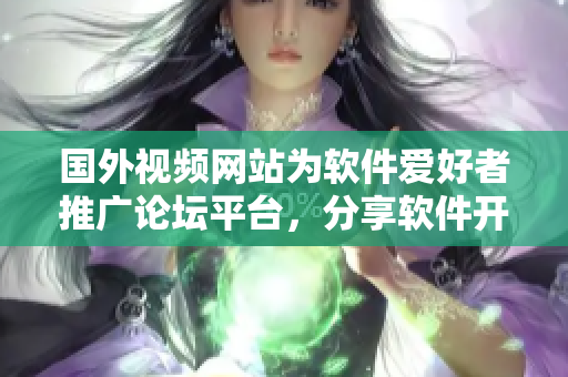 国外视频网站为软件爱好者推广论坛平台，分享软件开发经验与技术心得