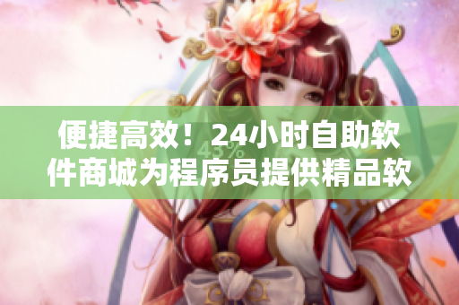 便捷高效！24小时自助软件商城为程序员提供精品软件