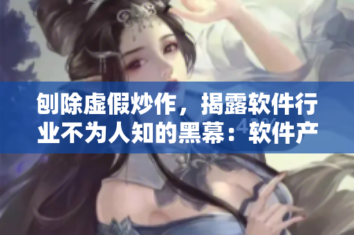 刨除虚假炒作，揭露软件行业不为人知的黑幕：软件产业内幕全揭秘