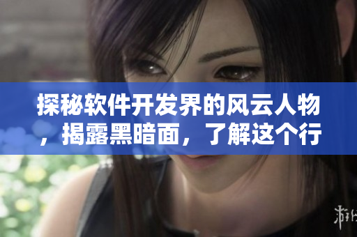 探秘软件开发界的风云人物，揭露黑暗面，了解这个行业的真正传奇