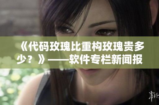 《代码玫瑰比重构玫瑰贵多少？》——软件专栏新闻报道