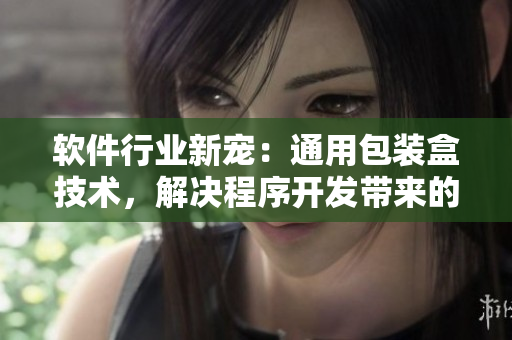 软件行业新宠：通用包装盒技术，解决程序开发带来的难题
