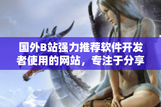 国外B站强力推荐软件开发者使用的网站，专注于分享设计与开发经验！