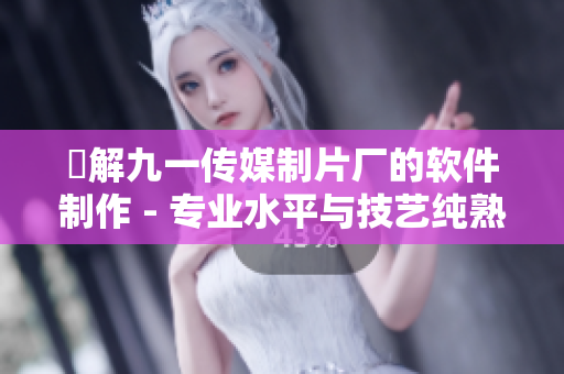 瞭解九一传媒制片厂的软件制作 - 专业水平与技艺纯熟