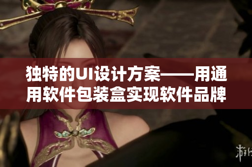 独特的UI设计方案——用通用软件包装盒实现软件品牌价值提升