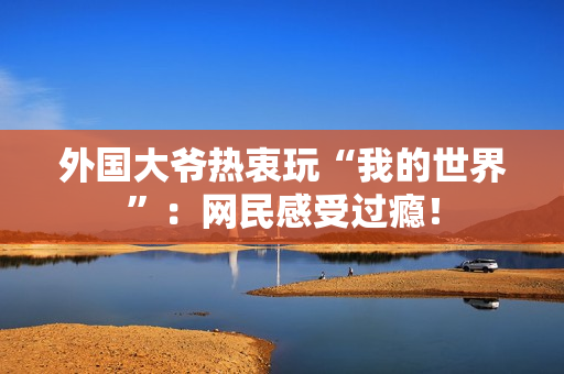 外国大爷热衷玩“我的世界”：网民感受过瘾！