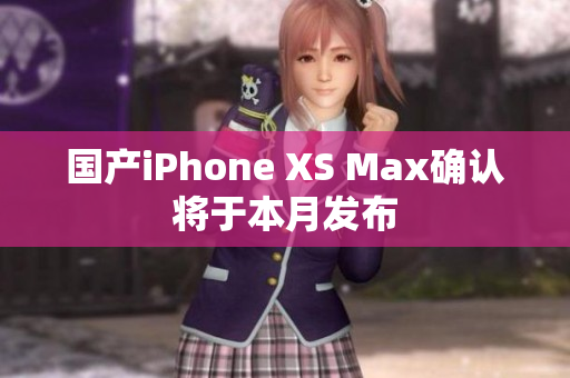国产iPhone XS Max确认将于本月发布