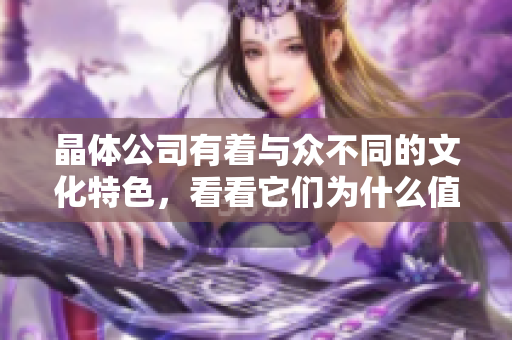 晶体公司有着与众不同的文化特色，看看它们为什么值得我们关注