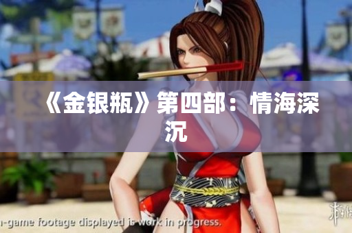 《金银瓶》第四部：情海深沉