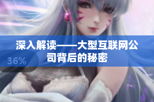 深入解读——大型互联网公司背后的秘密
