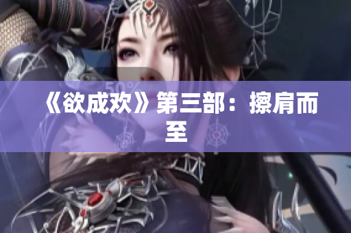 《欲成欢》第三部：擦肩而至