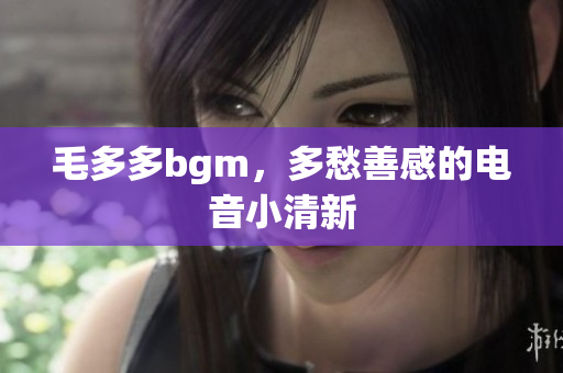 毛多多bgm，多愁善感的电音小清新