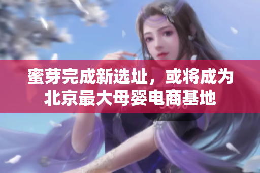 蜜芽完成新选址，或将成为北京最大母婴电商基地