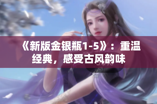 《新版金银瓶1-5》：重温经典，感受古风韵味