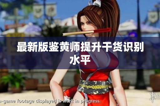 最新版鉴黄师提升干货识别水平