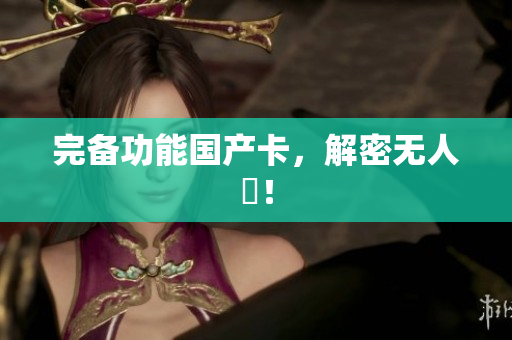 完备功能国产卡，解密无人區！