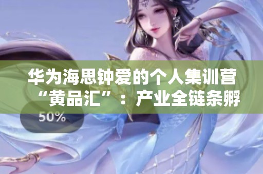 华为海思钟爱的个人集训营“黄品汇”：产业全链条孵化的摇篮