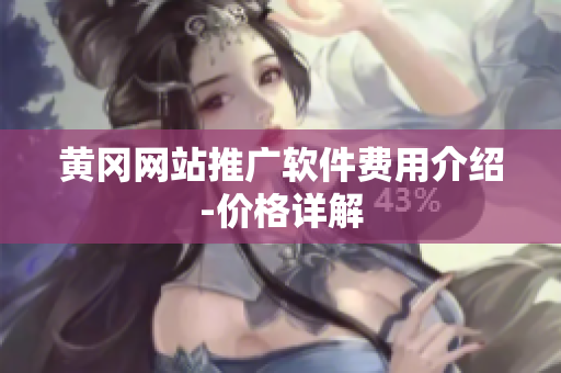 黄冈网站推广软件费用介绍-价格详解